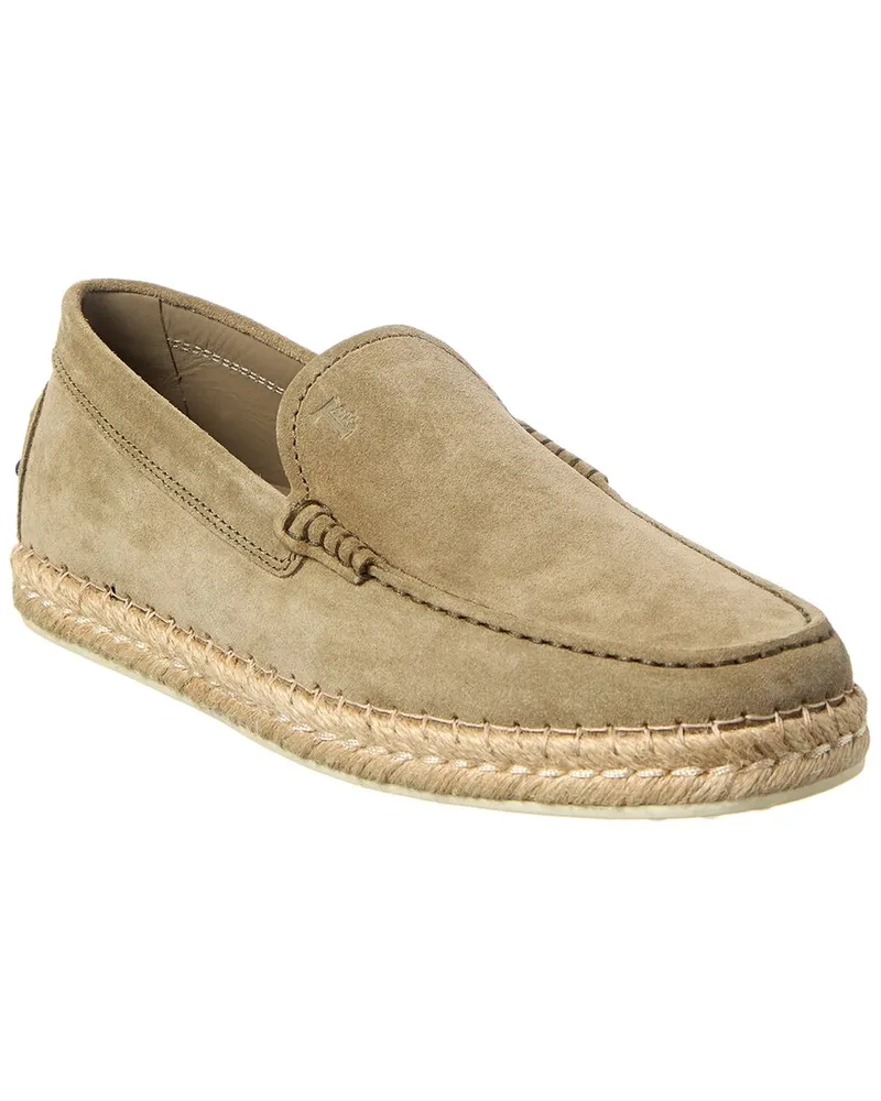 TOD'S TOD’s Suede Espadrille Brown