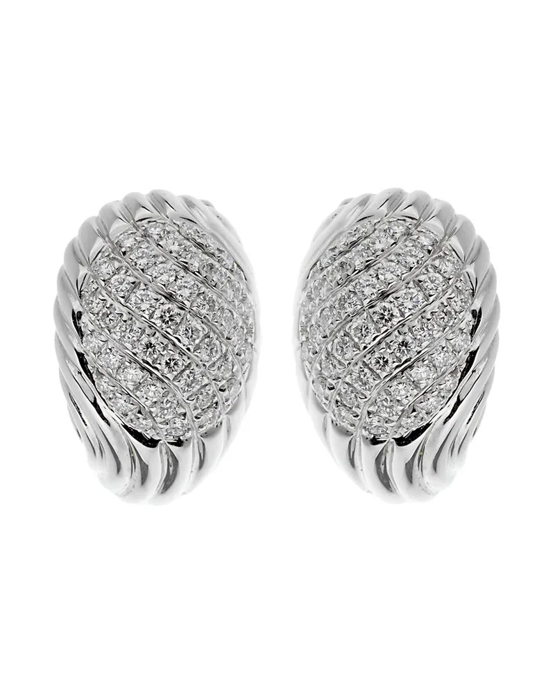 Boucheron 18K Diamond Earrings (Authentic Pre-Loved Nocolor
