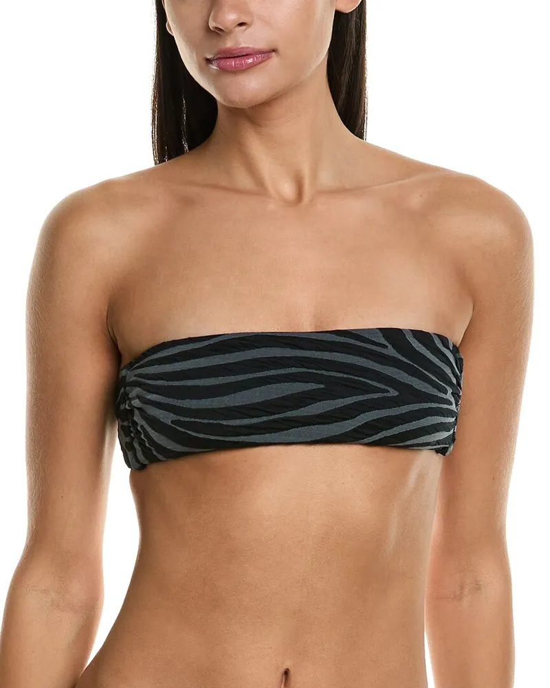 Mara Hoffman Abigail Bikini Top Black