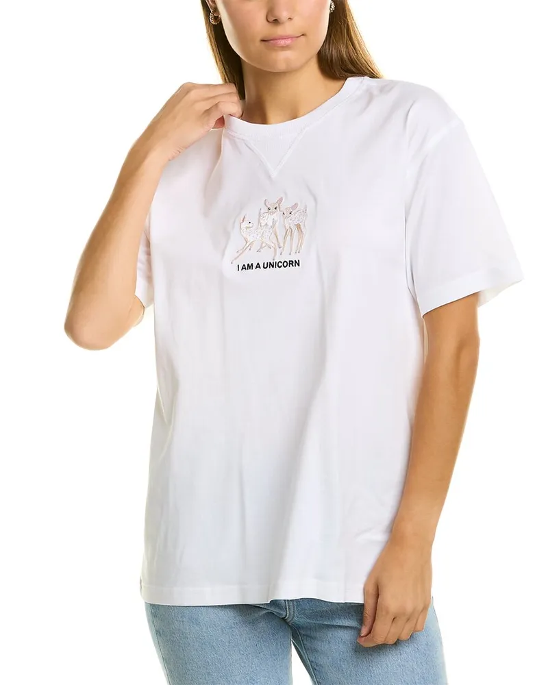 Burberry Oversized T-Shirt White