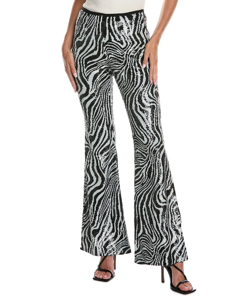 Michael Kors Collection Zebra Bootleg Pant Nocolor