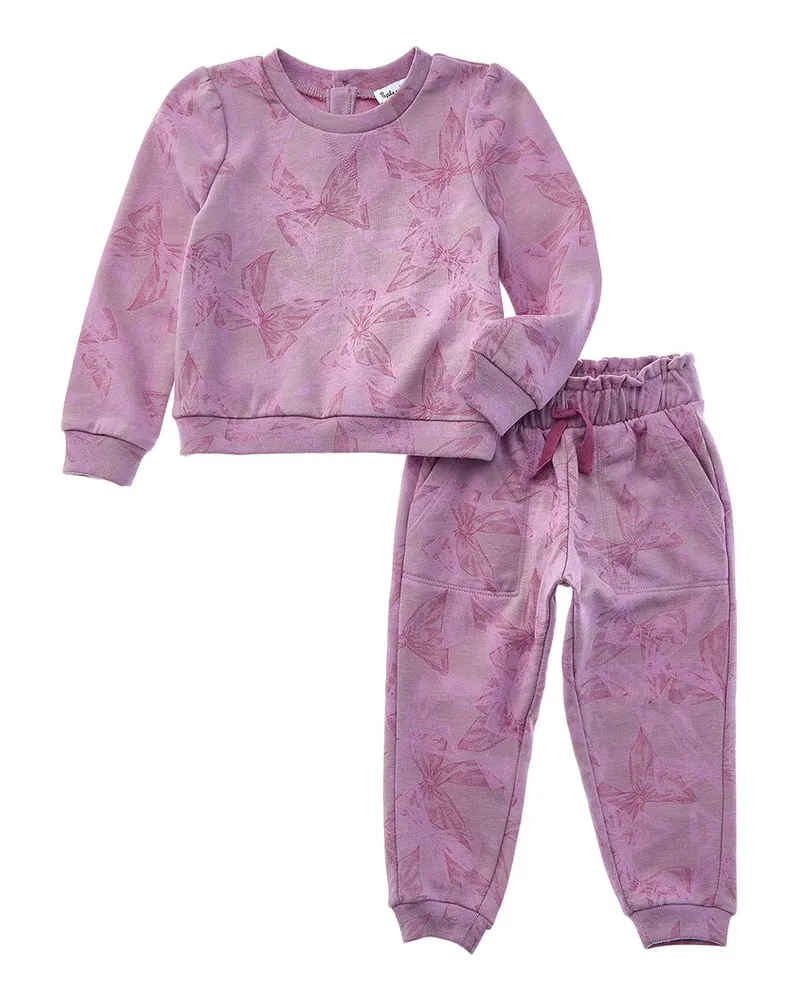 Splendid 2pc Pullover & Pant Set Pink