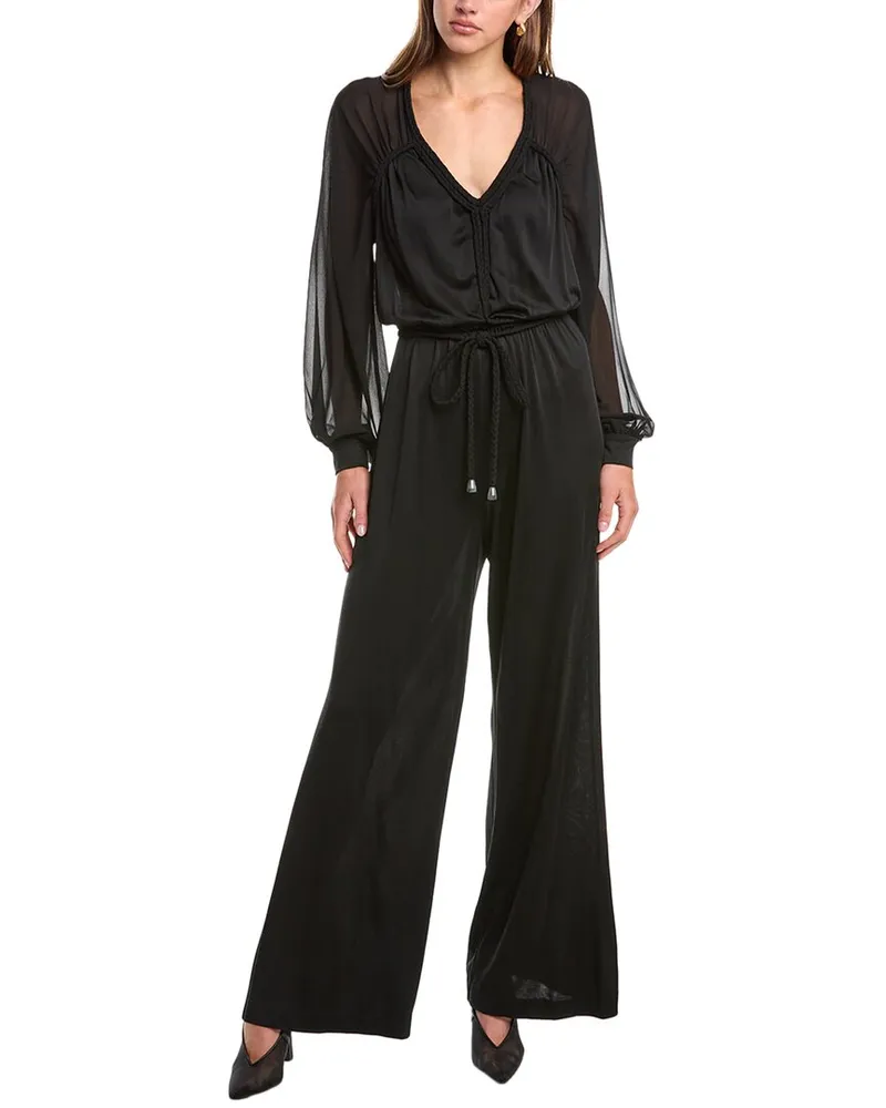 Diane von Furstenberg Ophelia Jumpsuit Black