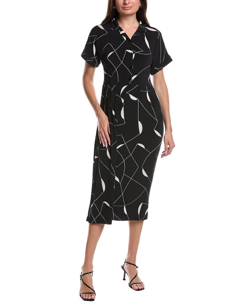 Joseph Ribkoff Pleated Jumpsuit Black