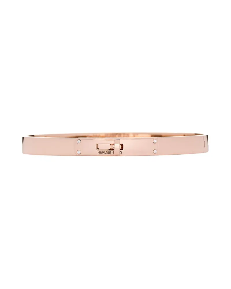 Hermès 18K Diamond Kelly Bracelet ST (Authentic Pre-Loved Nocolor