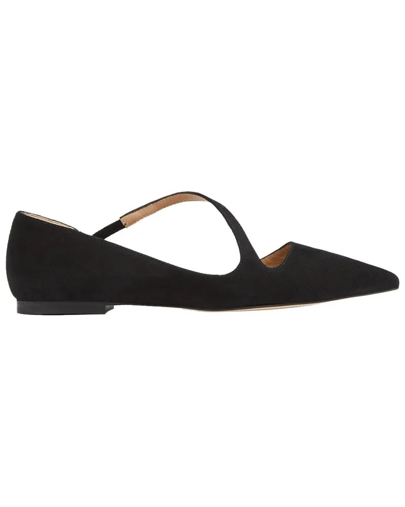 L.K.Bennett  L.K.Bennett Pandora Leather Flat Black