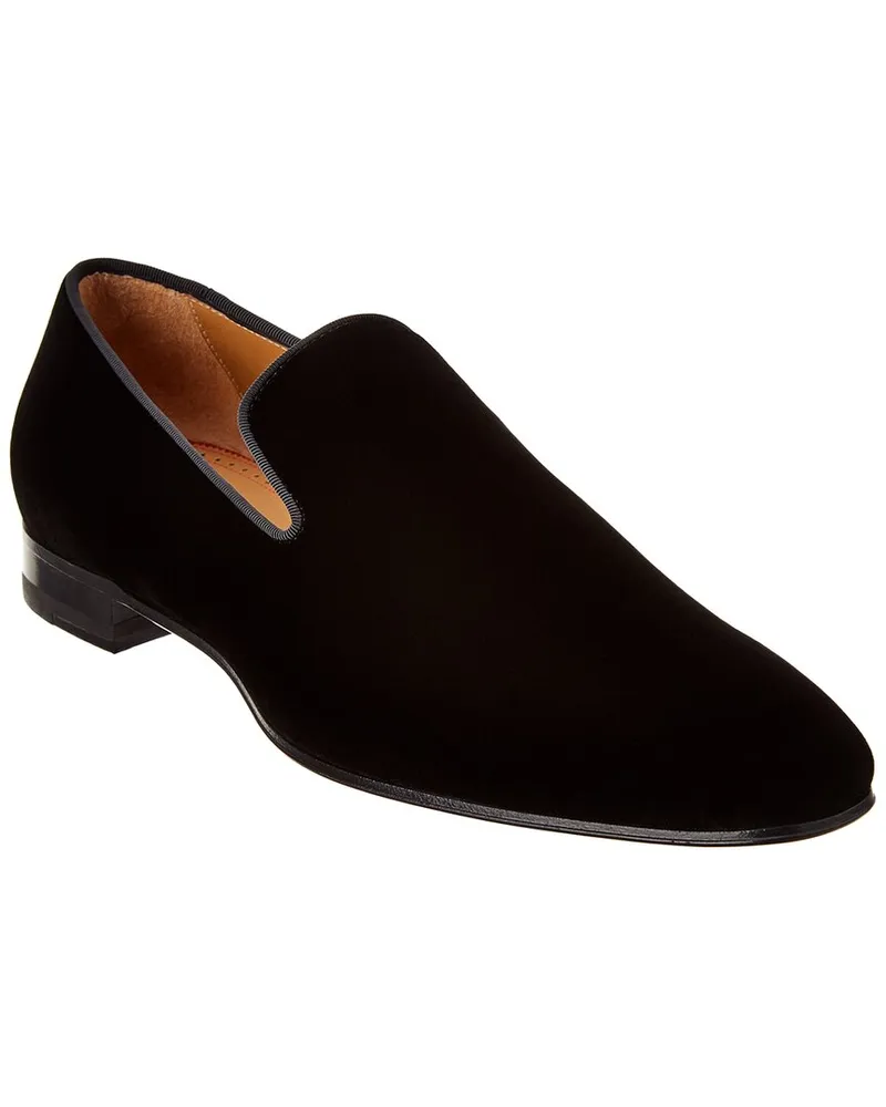 Christian Louboutin Dandelion Velvet Loafer Black
