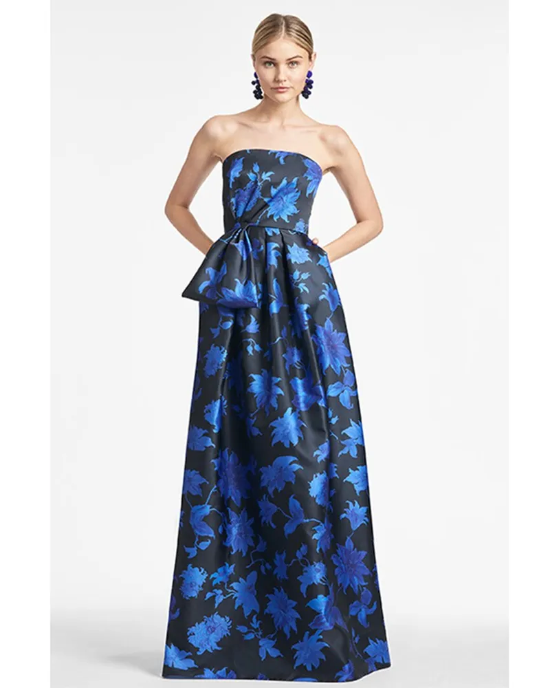 Sachin & Babi Ainsley Gown Blue