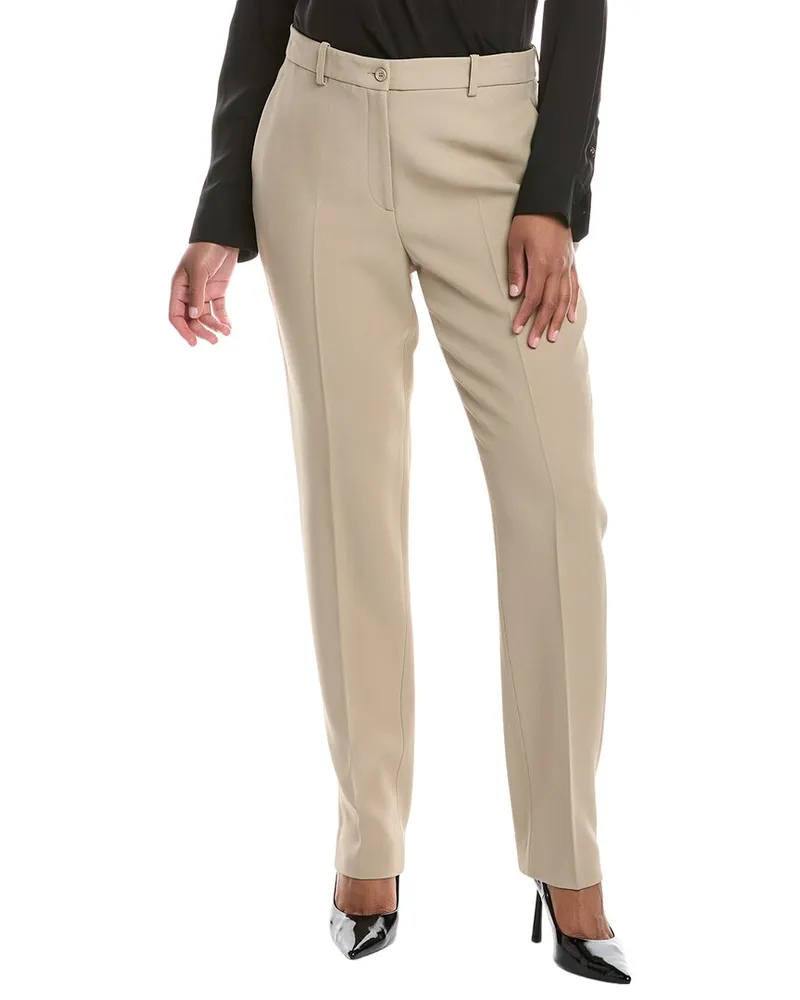Michael Kors Crepe Sable Samantha Pant Brown