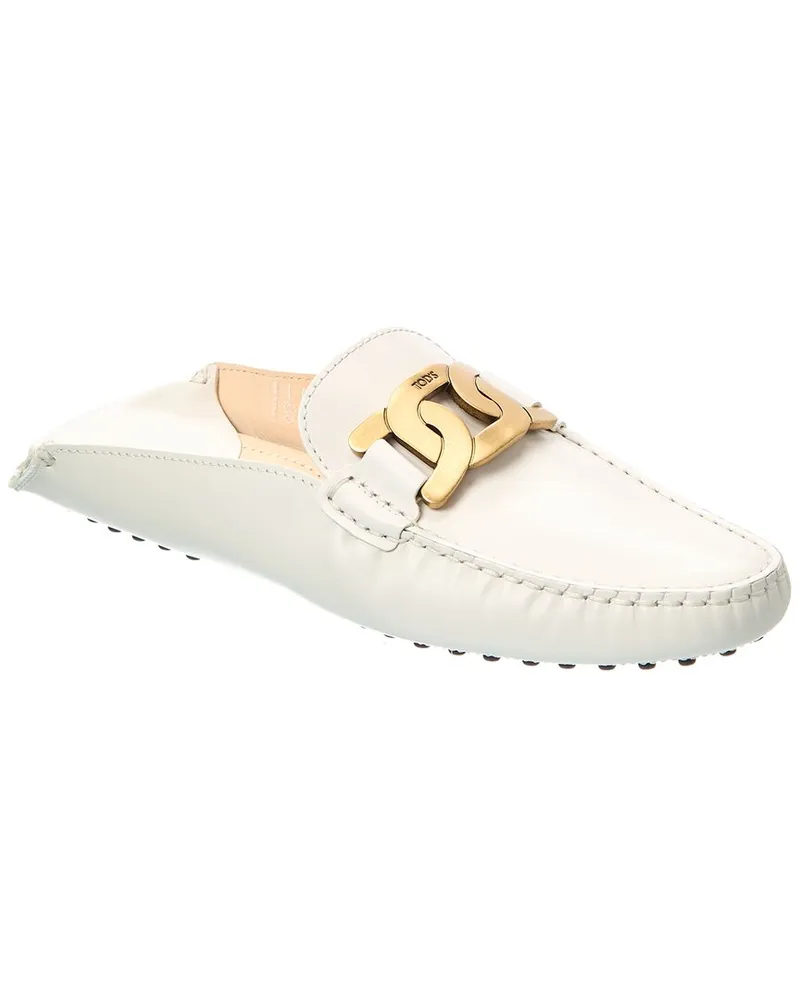 TOD'S TOD’s Gommini Leather Mule White