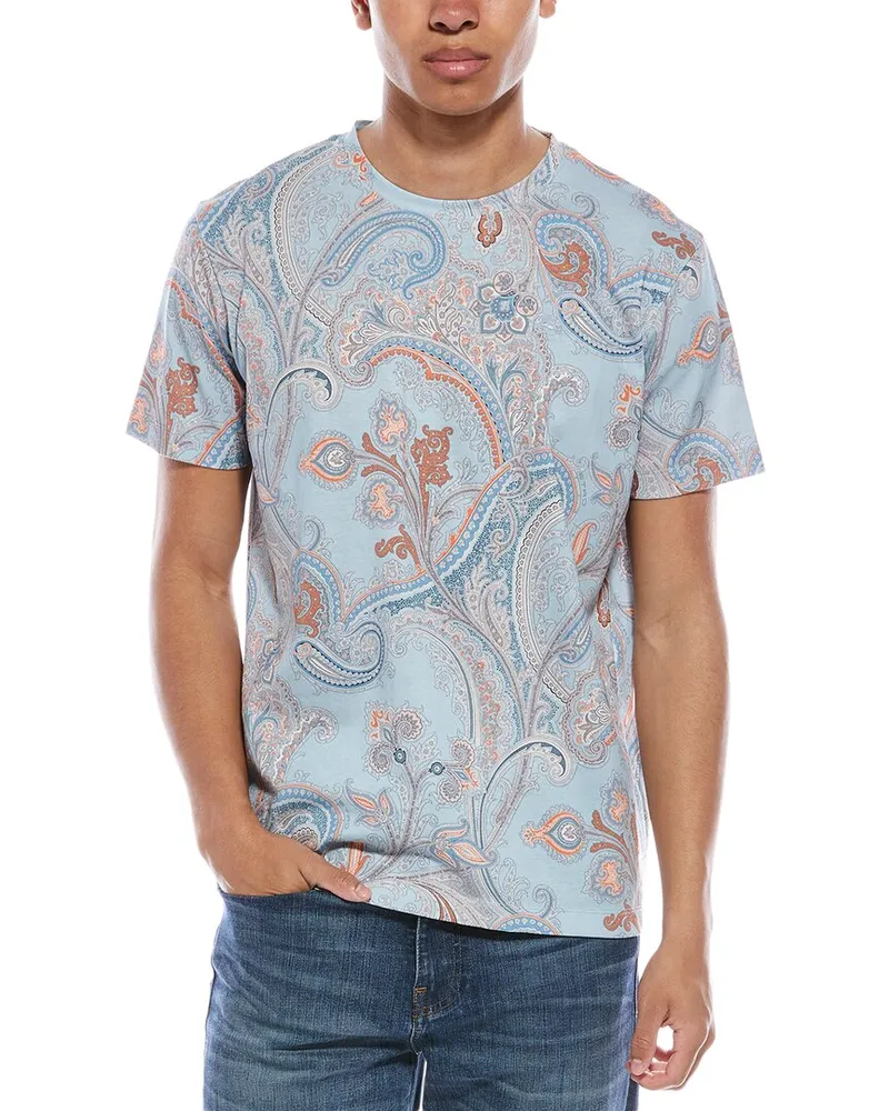 Etro Roma T-Shirt Blue
