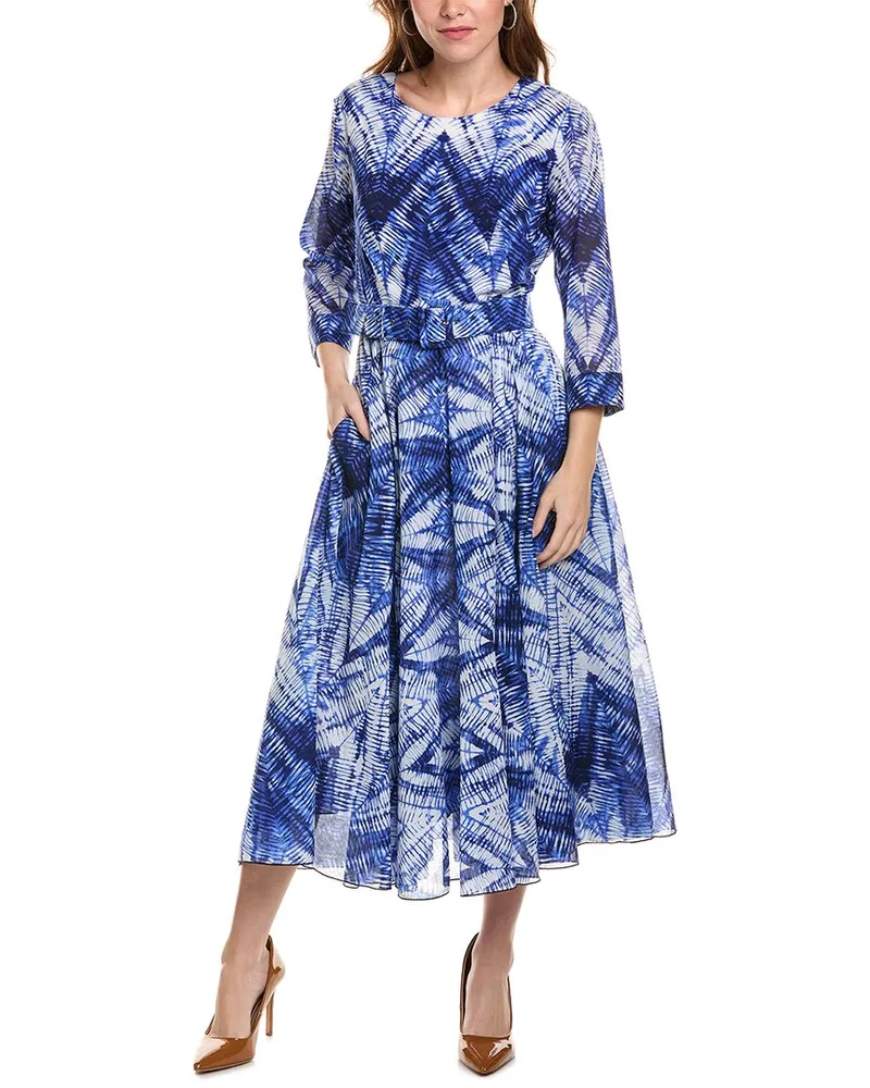 Samantha Sung Aster Midi Dress White