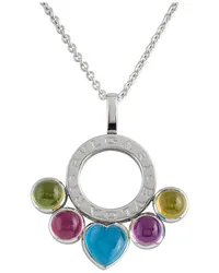 Bulgari 18K Gemstone Allegra Necklace (Authentic Pre-Owned 