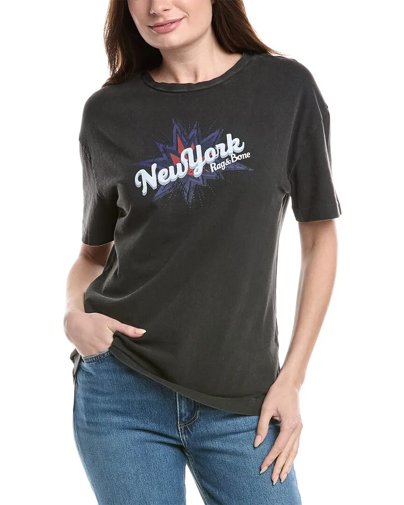 Rag & Bone Boyfriend T-Shirt Black