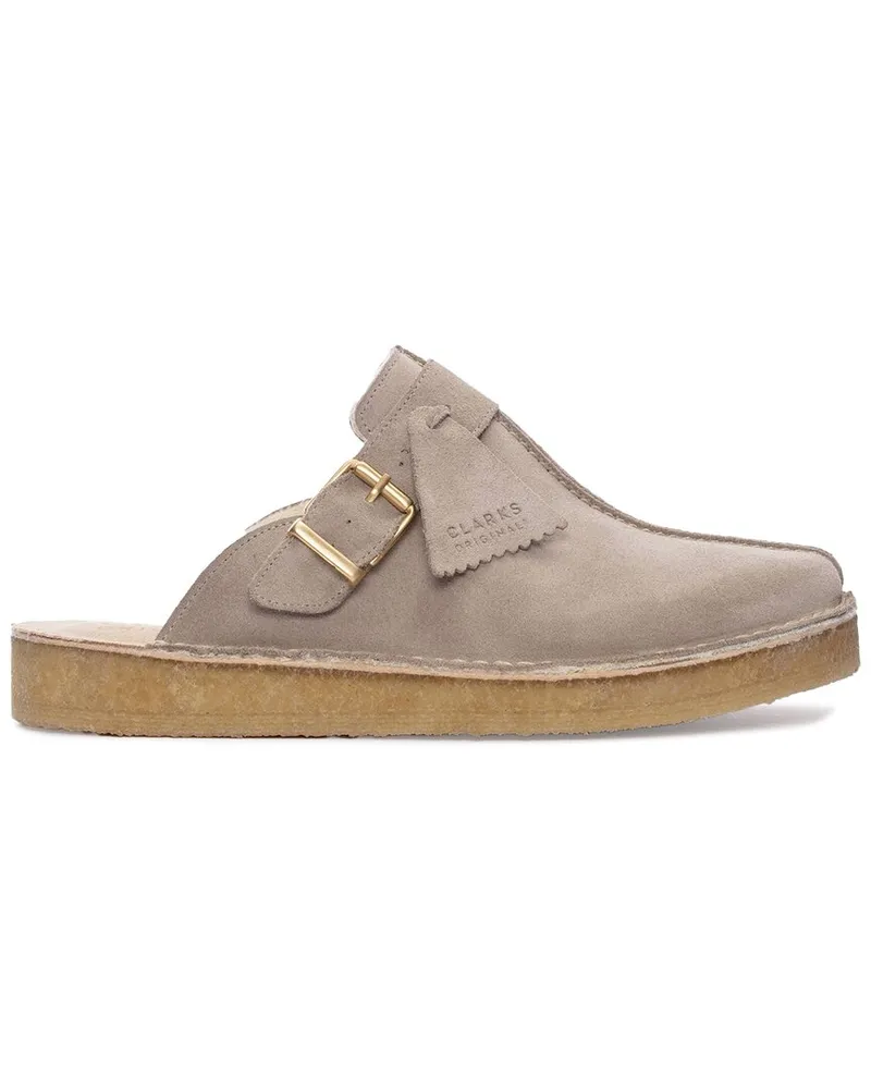 Clarks Trek Suede Mule Nocolor