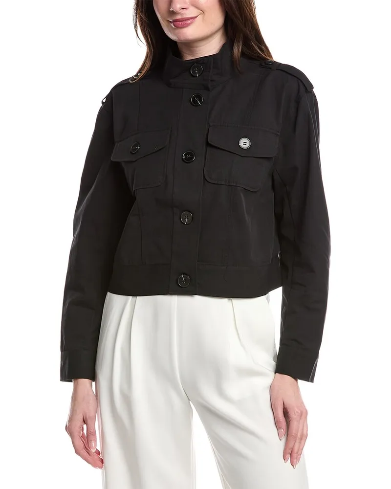 Vince Camuto Cropped Jacket Black