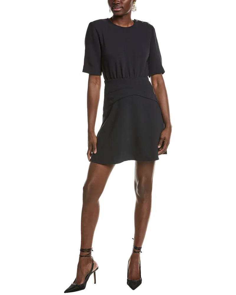 ba&sh Oleane Mini Dress Blue