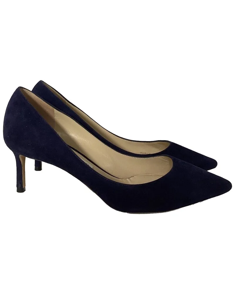 Jimmy Choo Women's Suede Romy 60 Pump (Authentic Pre-Loved Nocolor