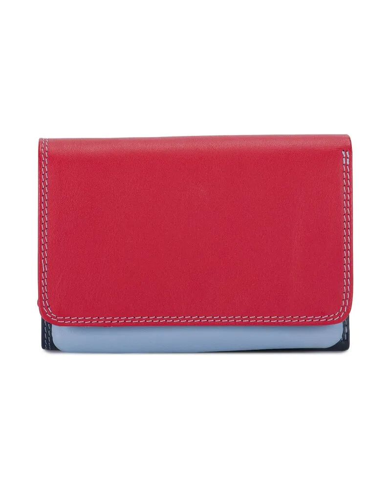 Mywalit Trifold Leather Purse Wallet Nocolor
