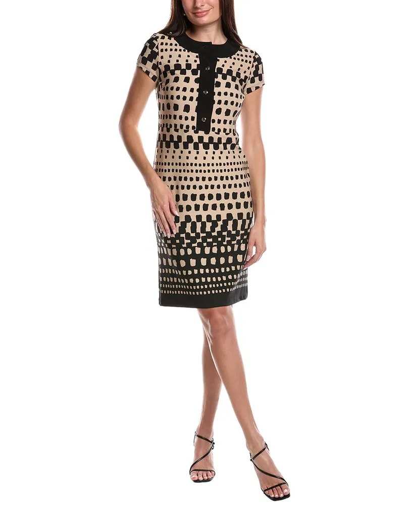 Joseph Ribkoff Shift Dress Beige