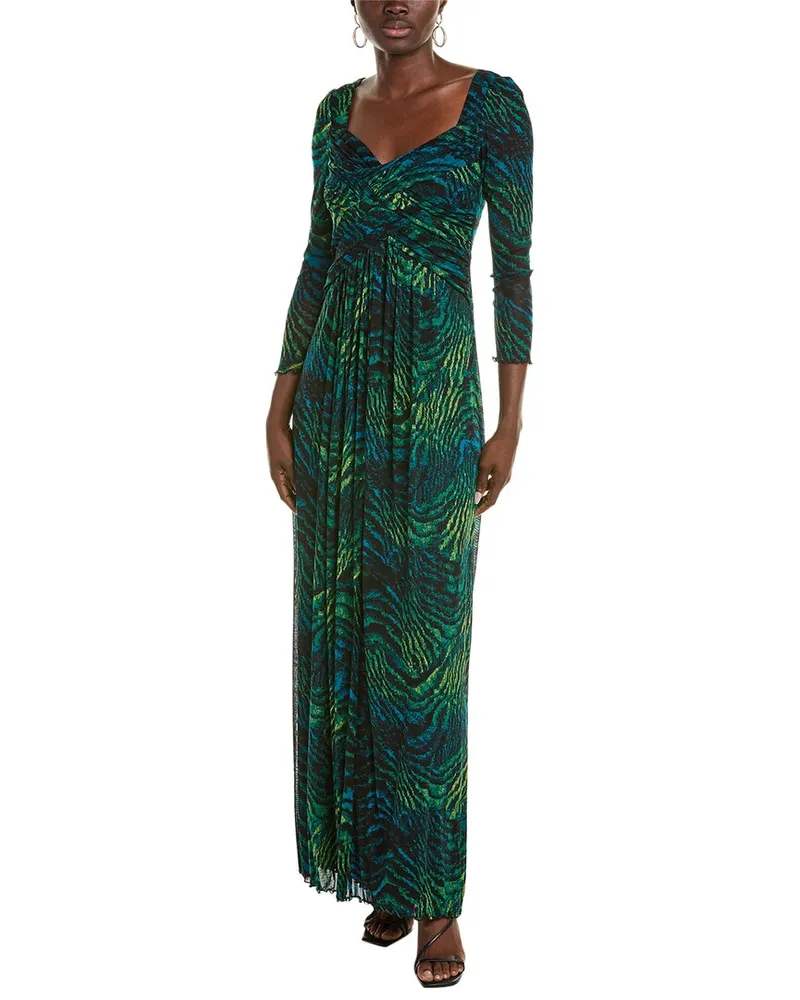 Diane von Furstenberg Gael Maxi Dress Green
