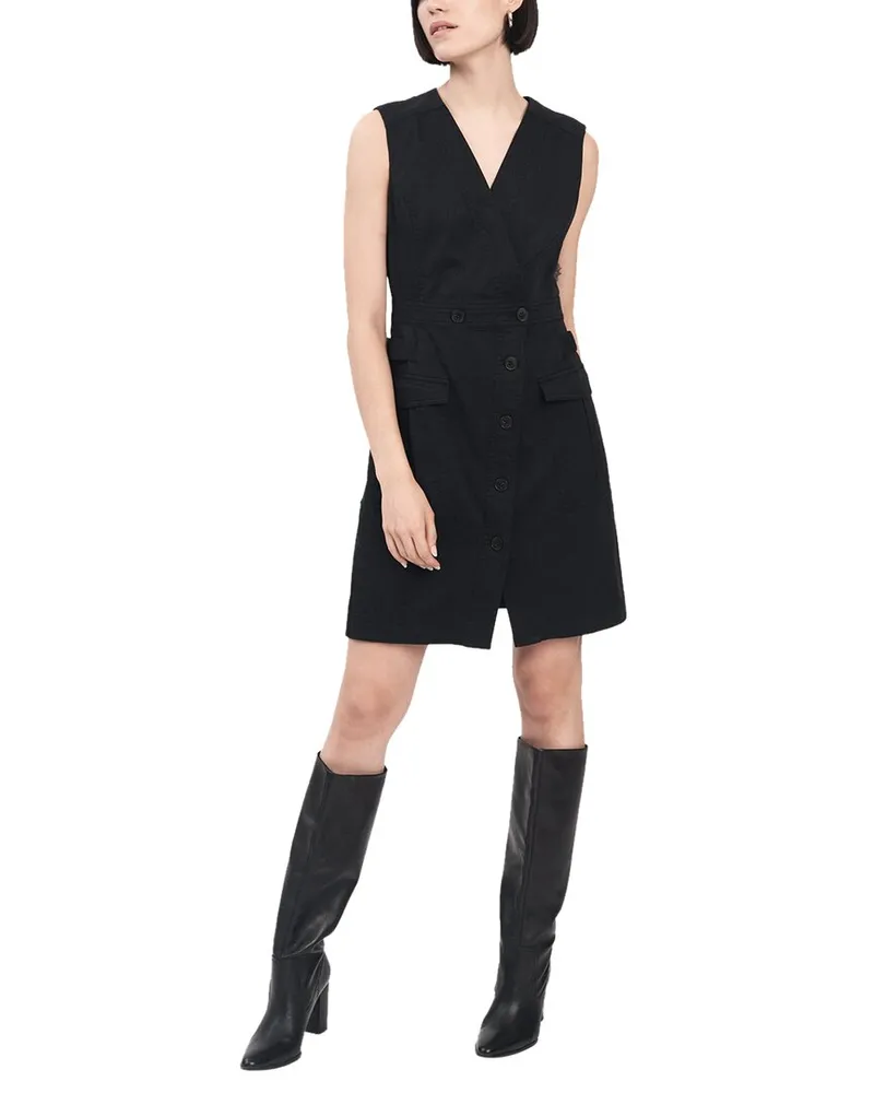 Derek Lam Elena Sleeveless Utility Dress Nocolor