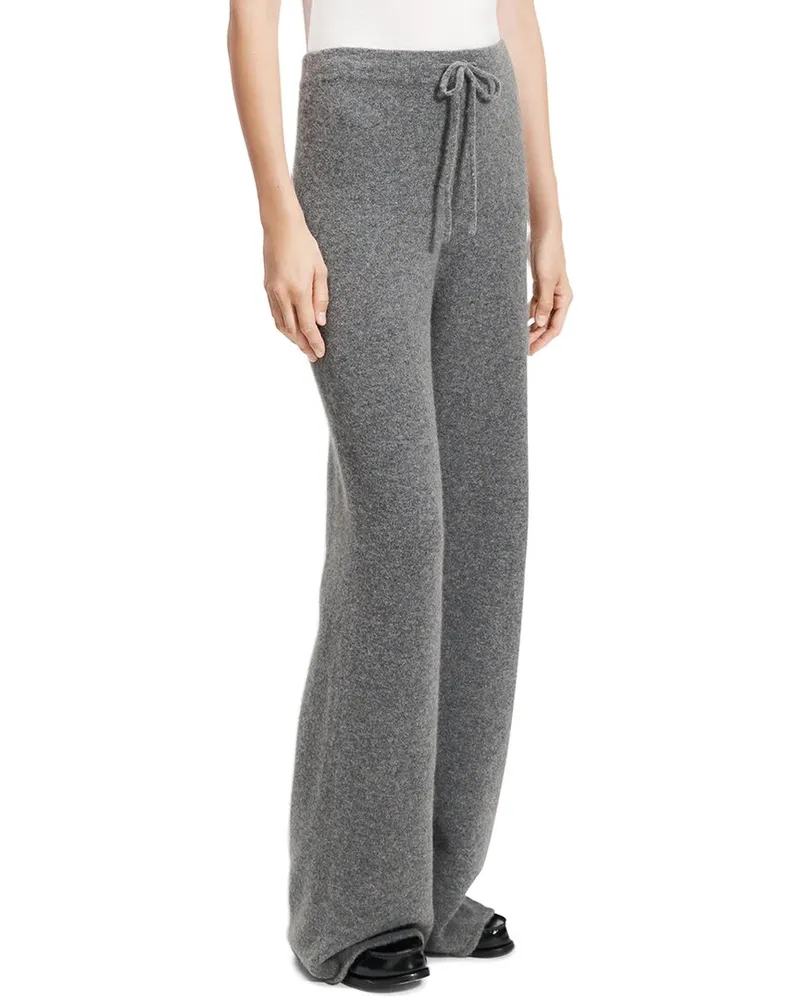 Theory Cashmere & Wool-Blend Cozy Track Pant Nocolor