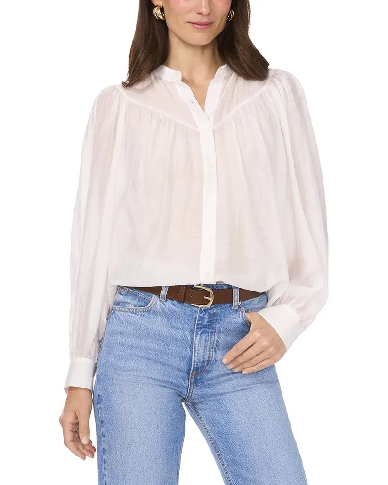 Vince Camuto Raglan Top White
