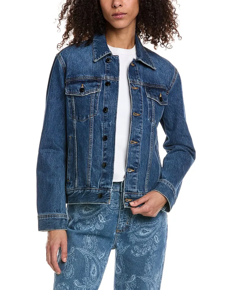 The Kooples Denim Jacket Blue