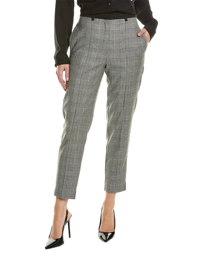 AllSaints Bea Wool-Blend Trouser Grey