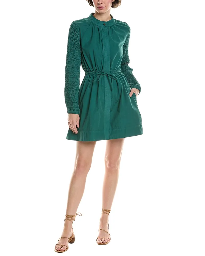 Sea Casey A-Line Mini Dress Green