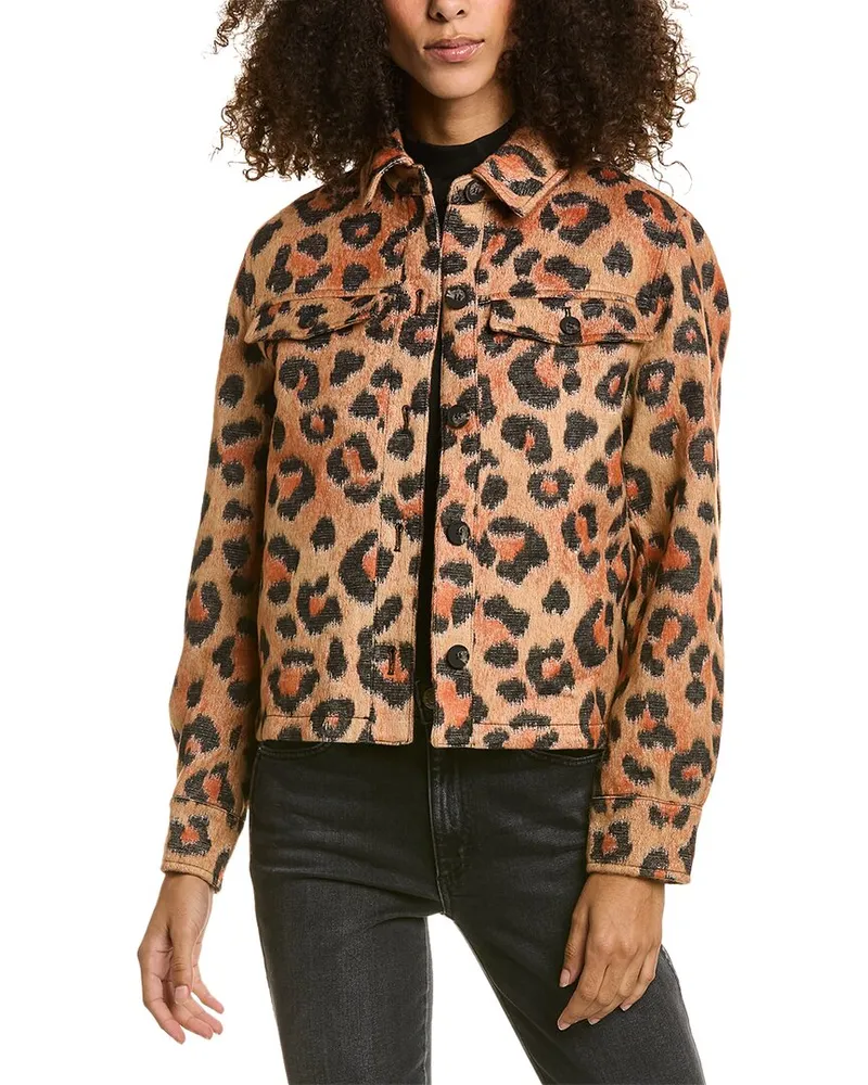 AllSaints Honor Leo Wool-Blend Jacket Nocolor