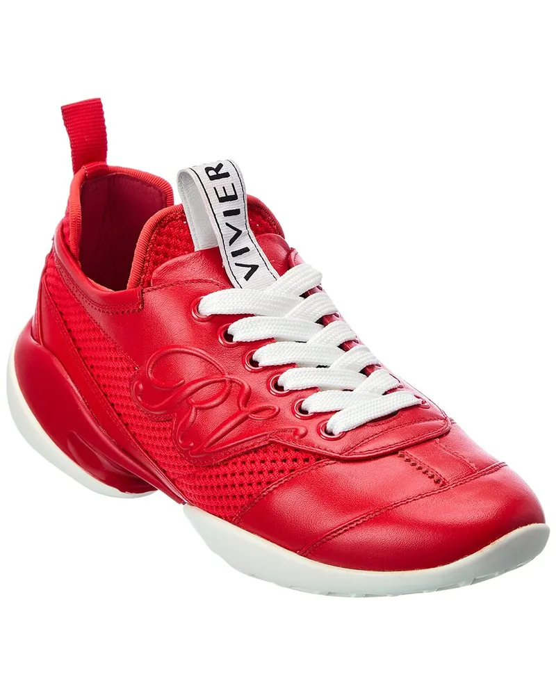 Roger Vivier Viv Match Leather & Mesh Sneaker Nocolor