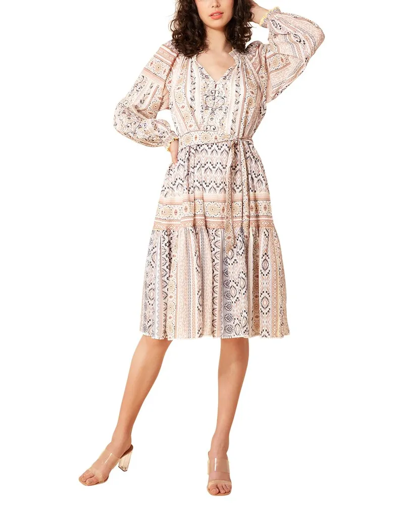 Hale Bob Midi Dress Nocolor