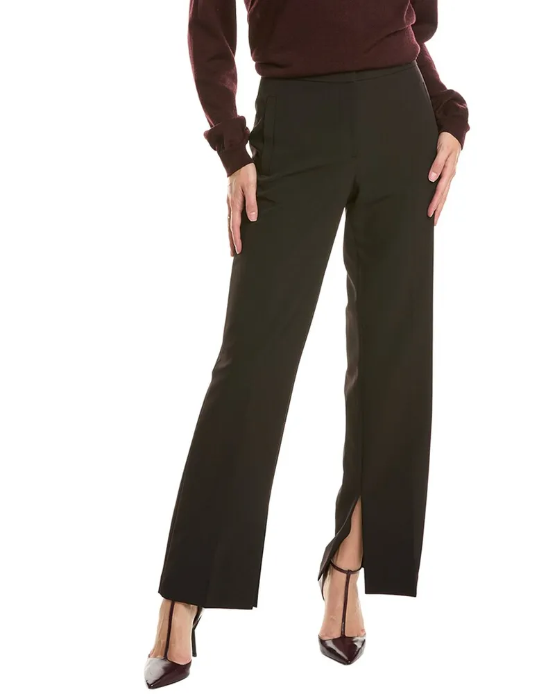 Elie Tahari High-Waist Trouser Black