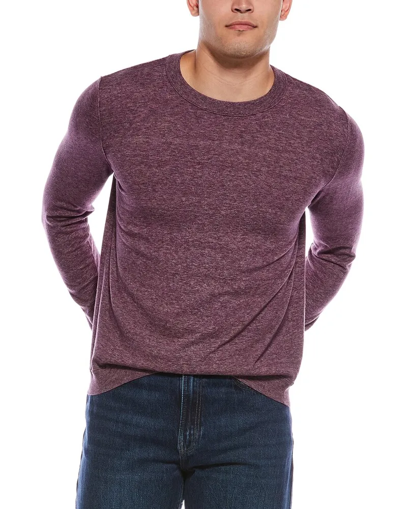 Autumn Cashmere Crewneck Sweatshirt Purple