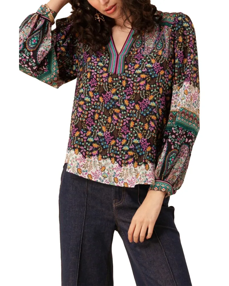 Hale Bob Silk Top Nocolor
