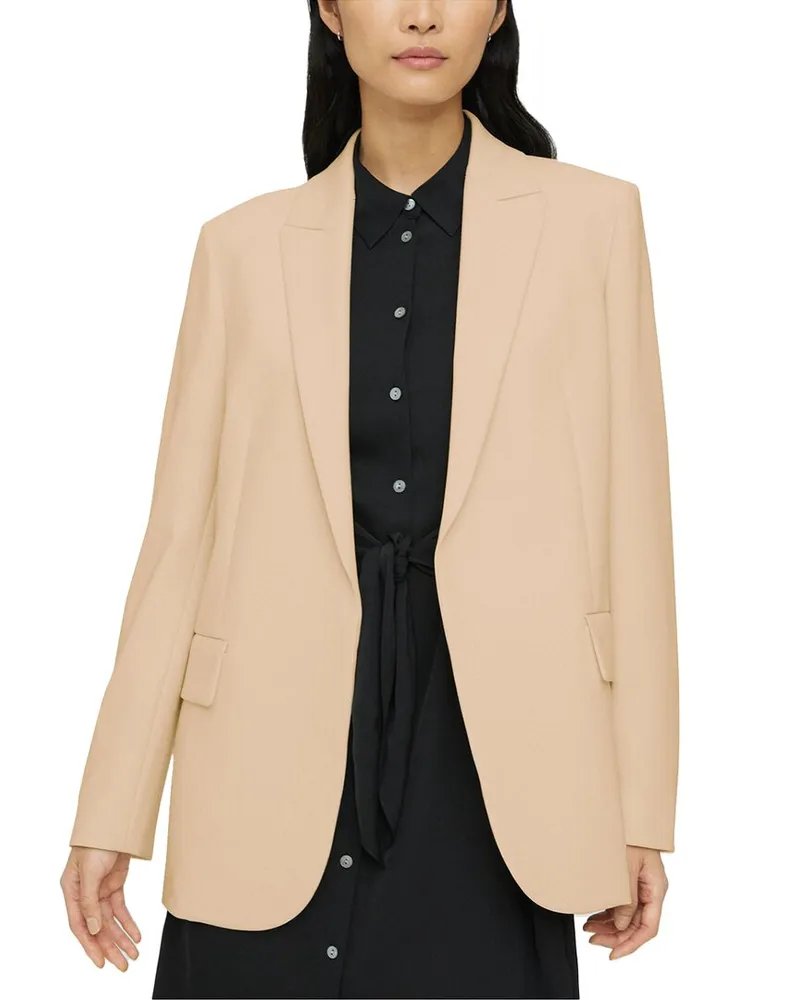 Theory Relaxed Admiral Jacket Brown