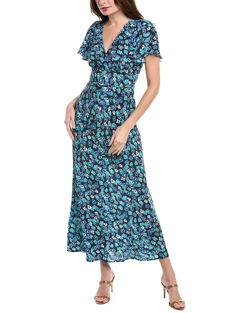 Faithfull The Brand Saturnia Silk Midi Dress Nocolor