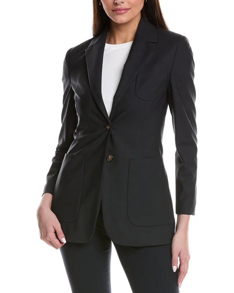 Brunello Cucinelli Wool-Blend Blazer Nocolor
