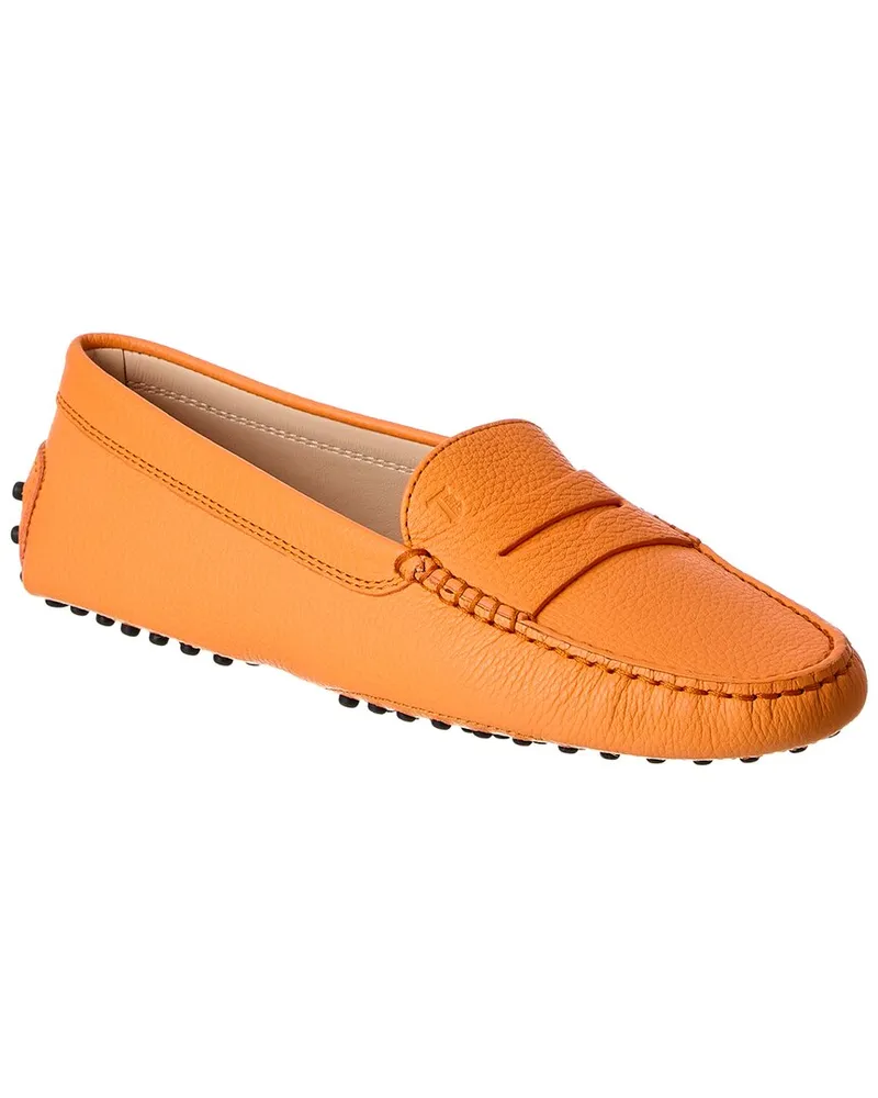 TOD'S TOD’s Gommino Leather Loafer Orange