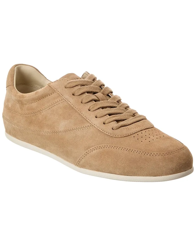 Vince Jet Trainer Suede Sneaker Brown