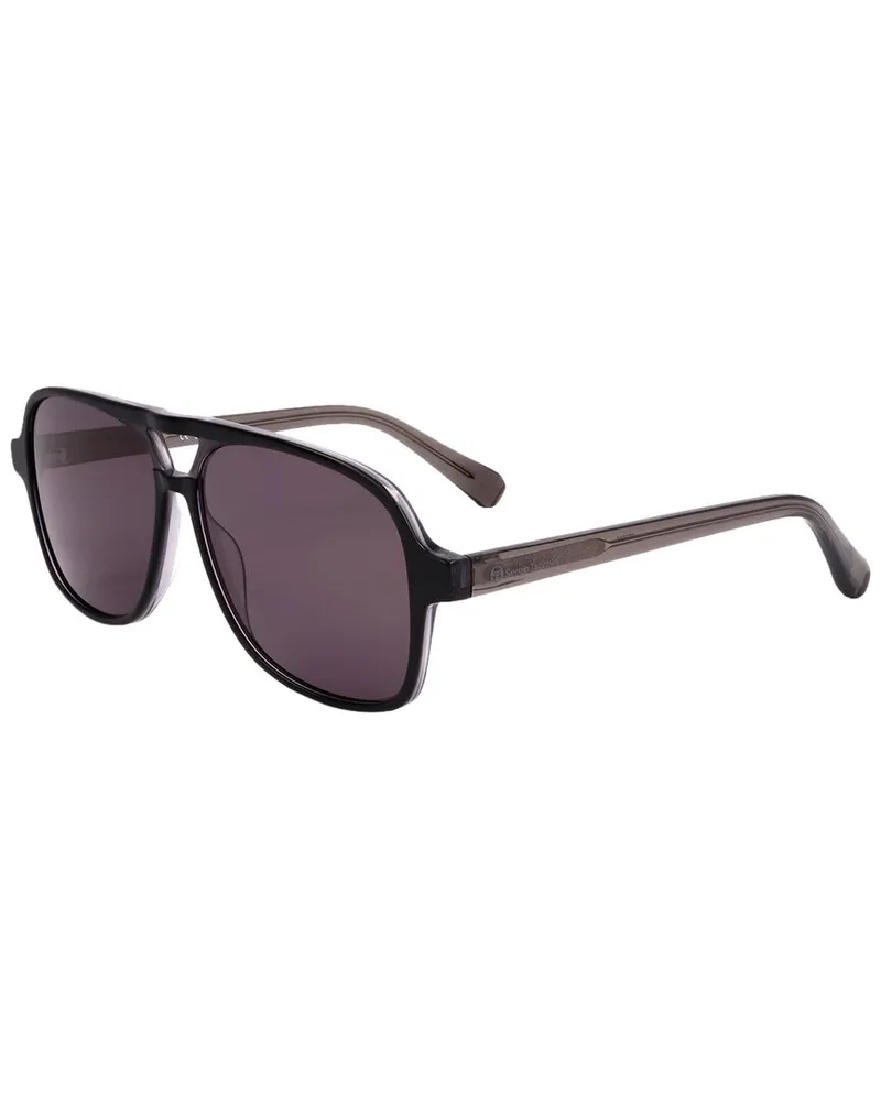 Sergio Tacchini Unisex ST5019 57mm Sunglasses Black