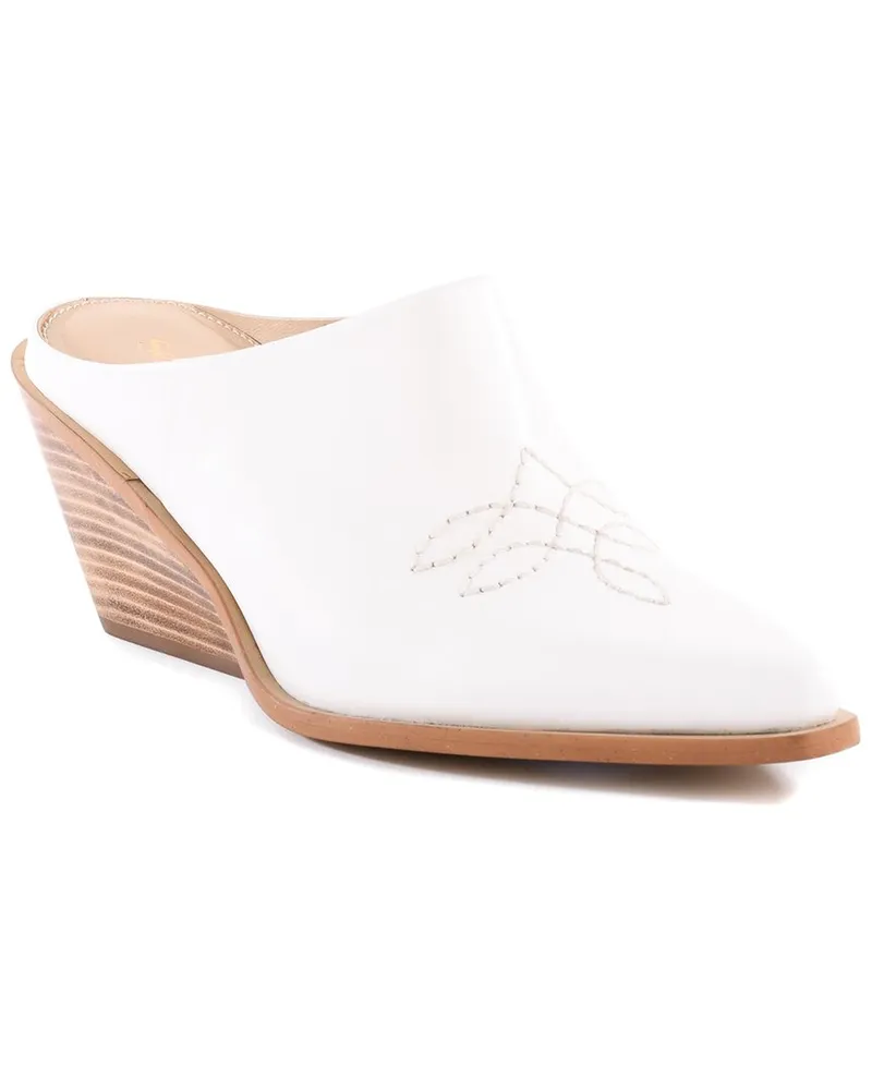 Seychelles Spirit Leather Mule White