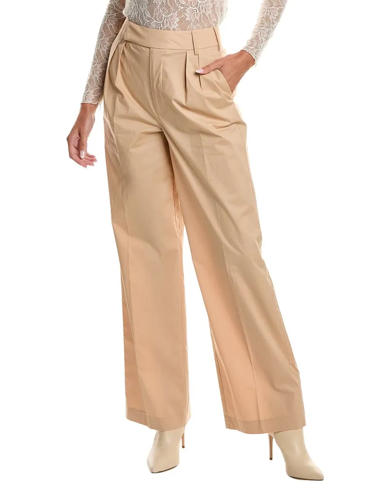7 for all mankind Pleated Trouser Brown
