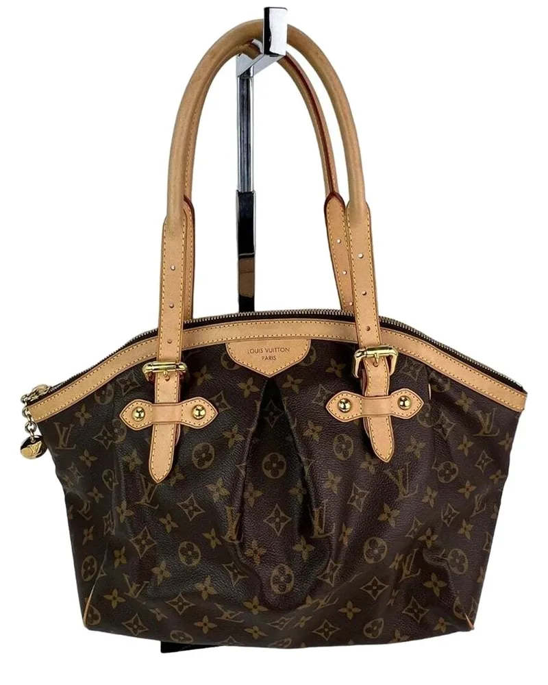 Louis Vuitton Brown Canvas Tivoli GM (Authentic Pre-Loved Nocolor