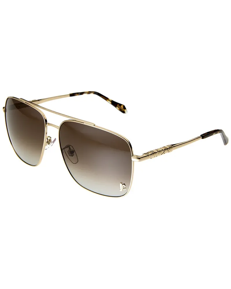 Just Cavalli Unisex SJC030K 61mm Sunglasses Gold