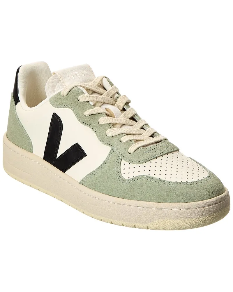 VEJA V-10 Prime Leather Sneaker Green