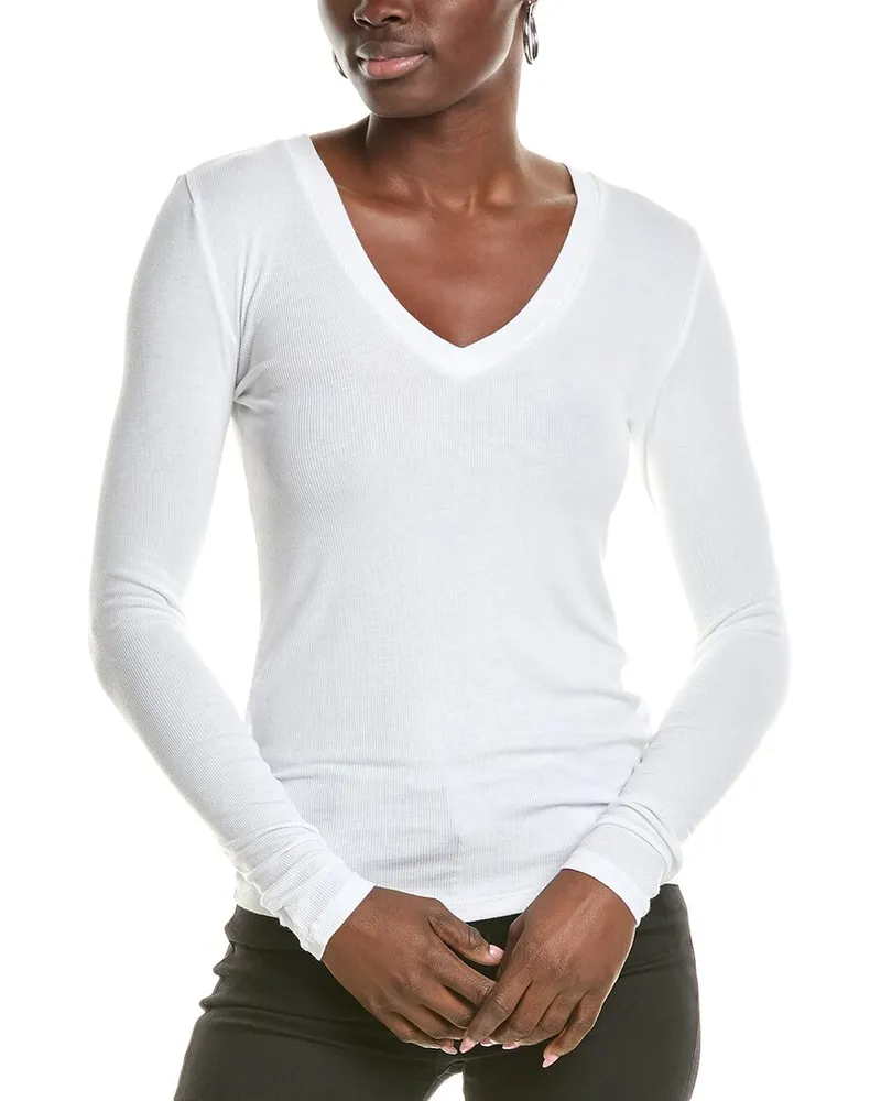 Splendid Wedge Crop Top Nocolor