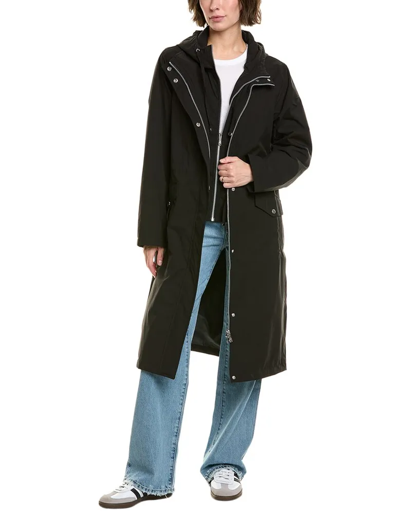 Sam Edelman Trench Coat Black